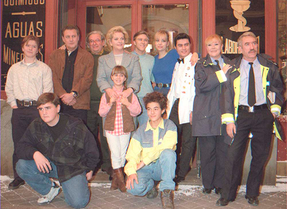 Reparto de la serie 'Farmacia de guardia' - 60 años de la televisión en España