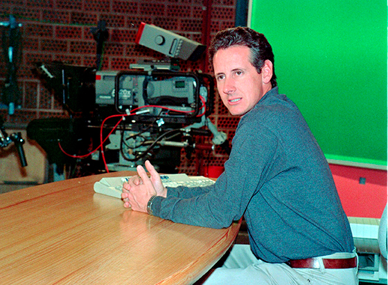 Lorenzo Milá en 'La 2 Noticias' - 60 años de la televisión en España