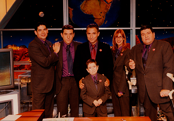 Presentador y colaboradores de 'Crónicas Marcianas' - 60 años de la televisión en España