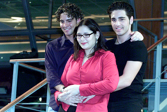 Rosa López, David Bisbal y David Bustamante en 'Operación Triunfo' - 60 años de la televisión en España