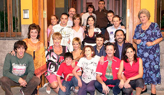 Reparto de la serie 'Aquí no hay quien viva' - 60 años de la televisión en España