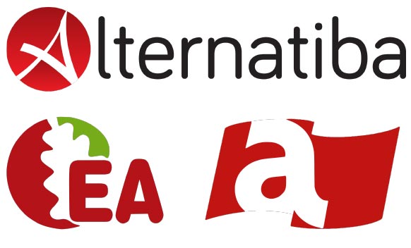 Logo Ea, Alternatiba y Aralar