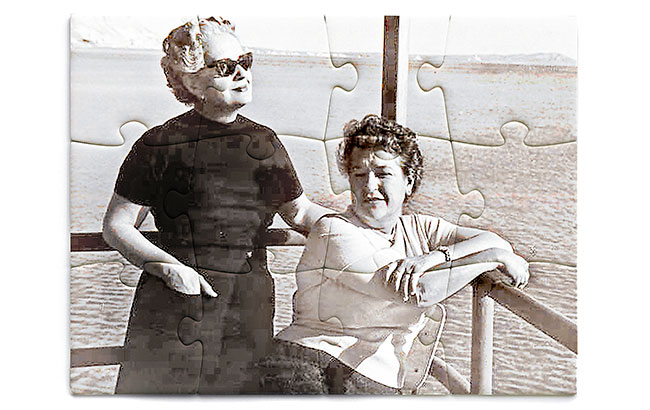 Carmen Conde y Amanda Junquera Carmen Conde y Amanda Junquera