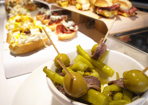 Pintxos en Bilbao