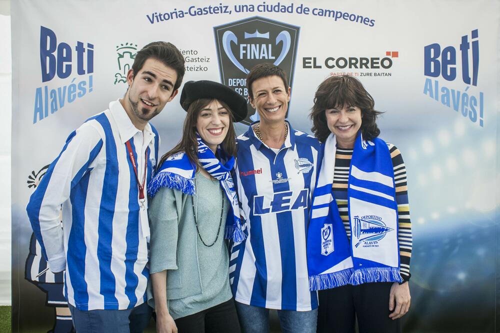 Foto 2 de la photocall, lunes 22 de mayo | Final de Copa 2017