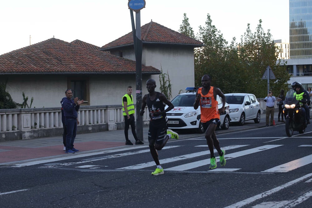 Foto 5 de la carrera en Torre Iberdrola y puente de Deusto