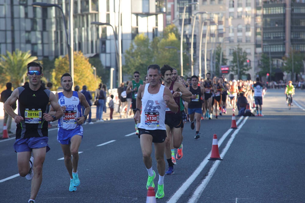 Foto 42 de la carrera en Torre Iberdrola y puente de Deusto