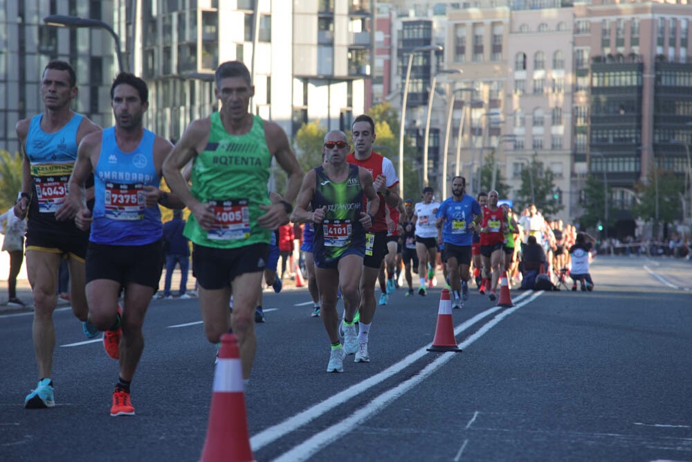 Foto 55 de la carrera en Torre Iberdrola y puente de Deusto