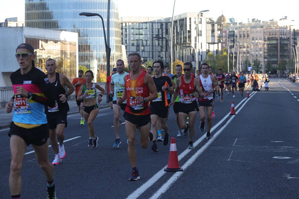 Foto 63 de la carrera en Torre Iberdrola y puente de Deusto