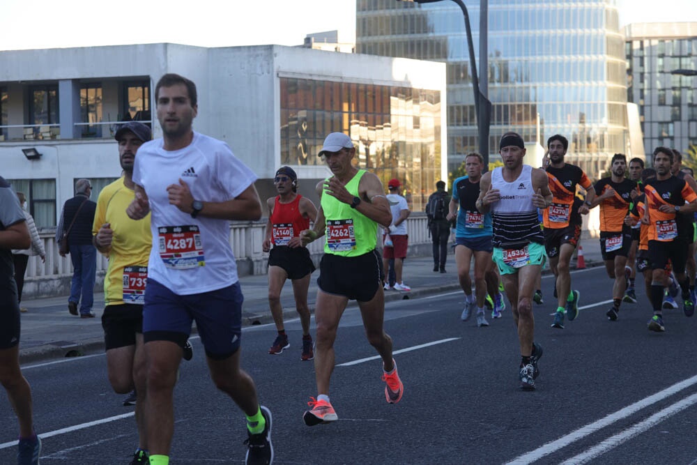 Foto 86 de la carrera en Torre Iberdrola y puente de Deusto