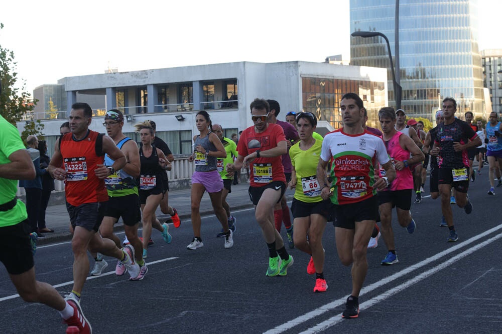 Foto 97 de la carrera en Torre Iberdrola y puente de Deusto