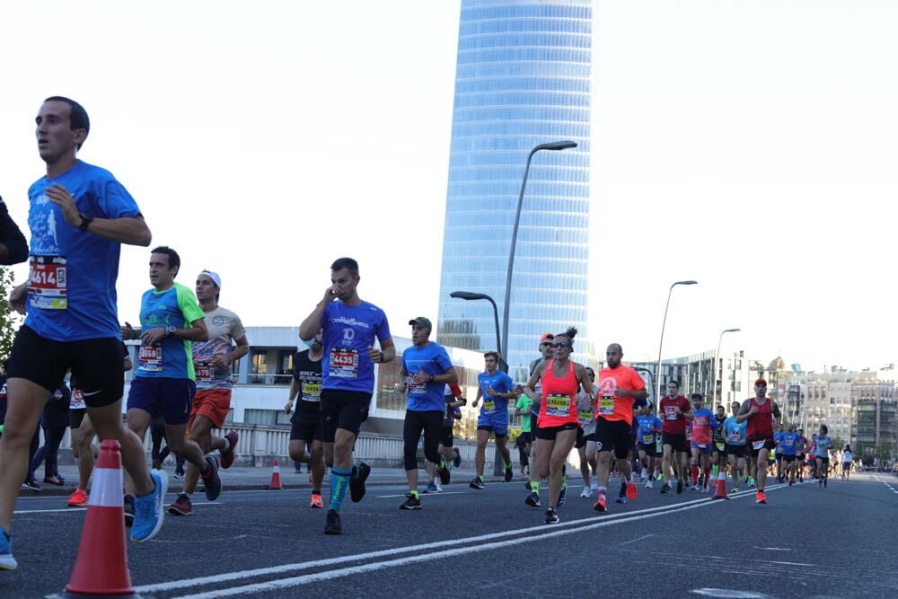 Foto 103 de la carrera en Torre Iberdrola y puente de Deusto