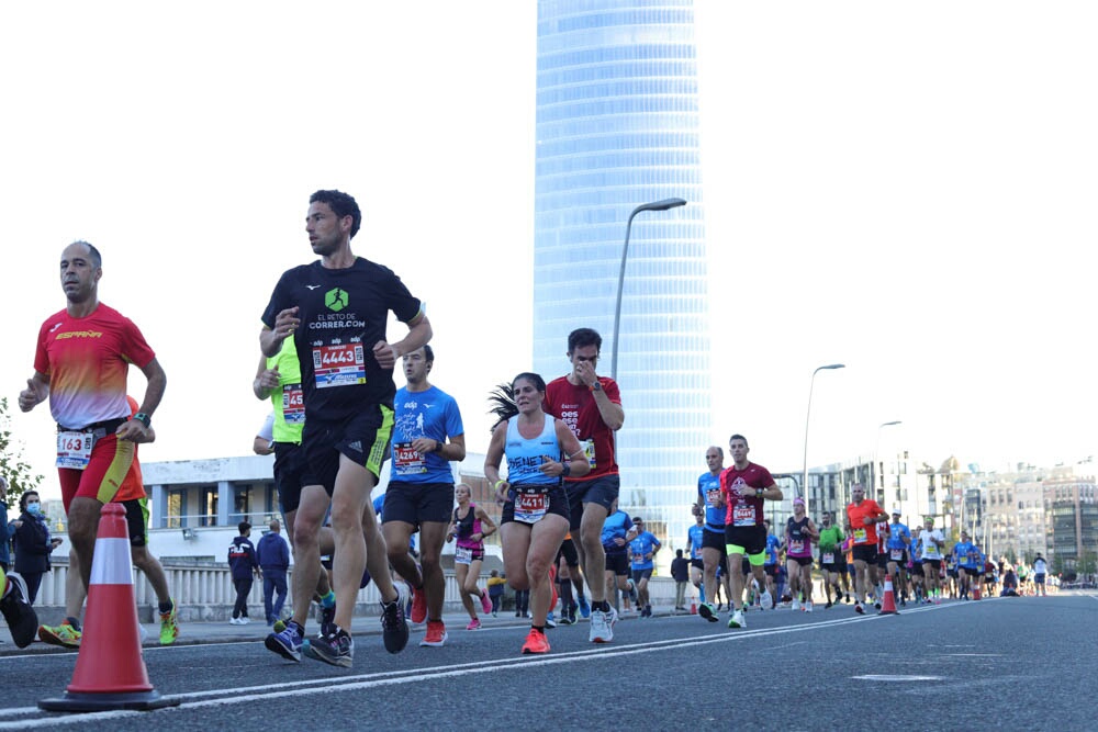 Foto 117 de la carrera en Torre Iberdrola y puente de Deusto