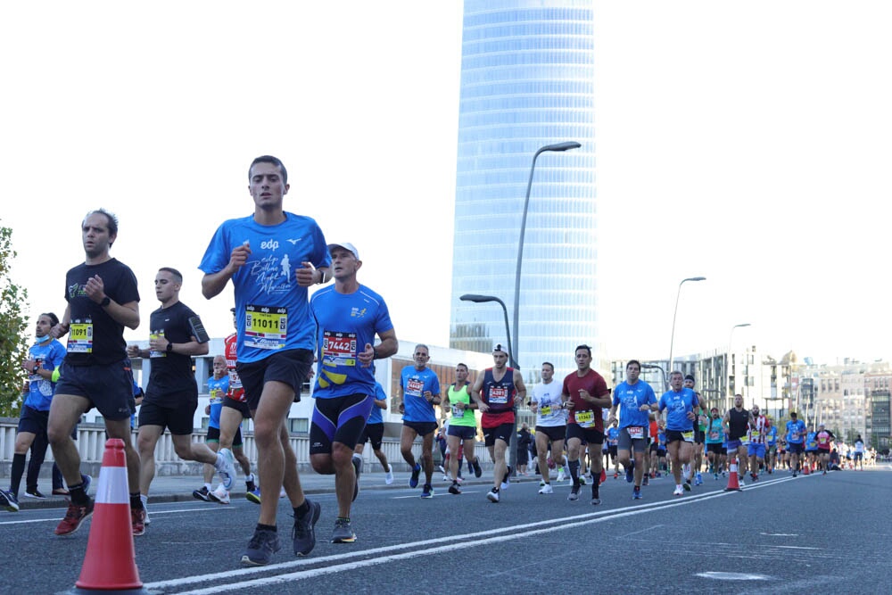 Foto 126 de la carrera en Torre Iberdrola y puente de Deusto