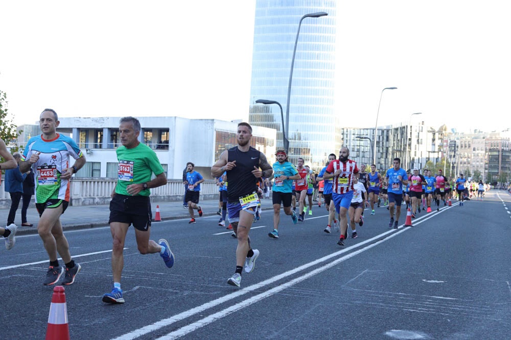 Foto 127 de la carrera en Torre Iberdrola y puente de Deusto