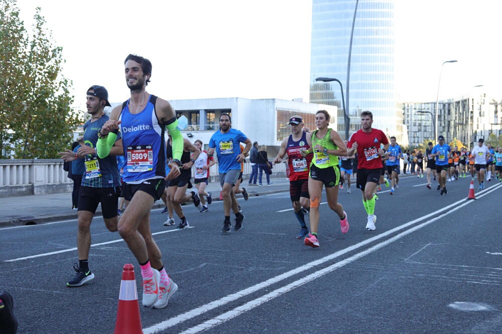 Foto 145 de la carrera en Torre Iberdrola y puente de Deusto