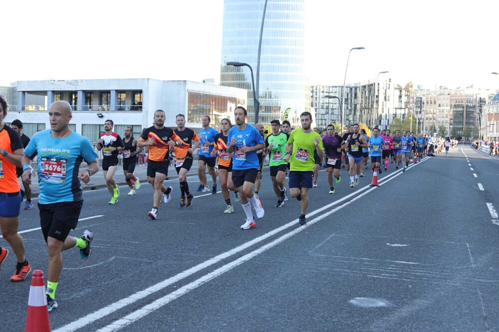 Foto 148 de la carrera en Torre Iberdrola y puente de Deusto