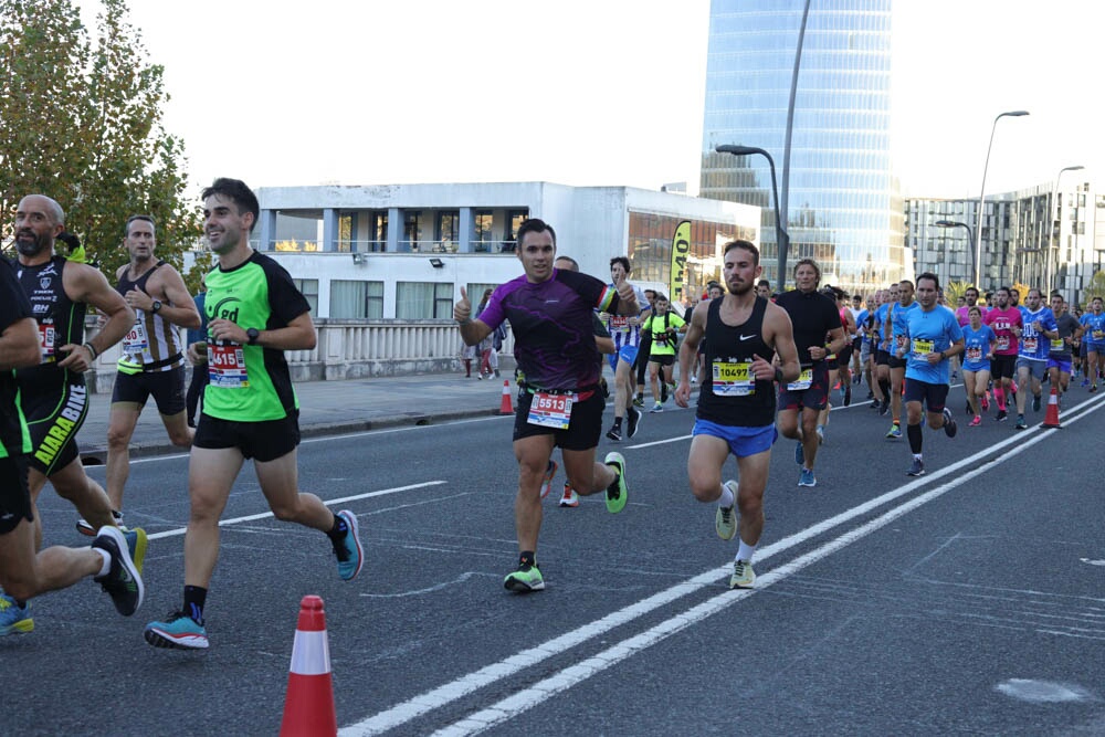 Foto 149 de la carrera en Torre Iberdrola y puente de Deusto