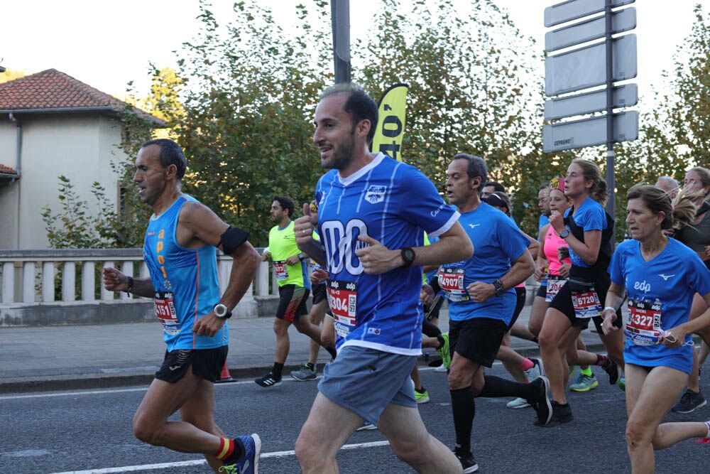 Foto 154 de la carrera en Torre Iberdrola y puente de Deusto