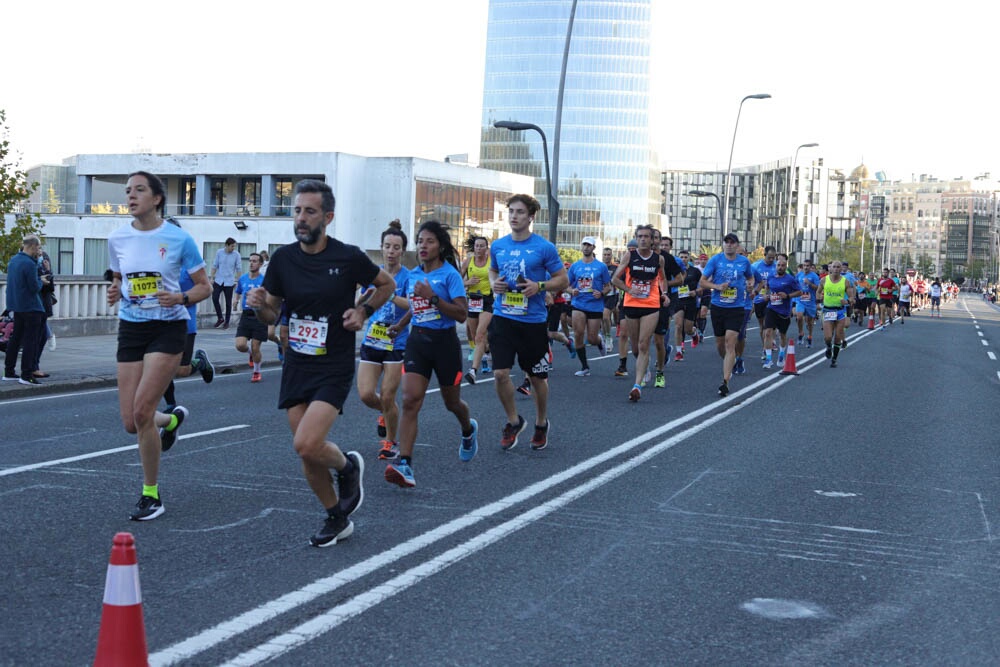 Foto 155 de la carrera en Torre Iberdrola y puente de Deusto