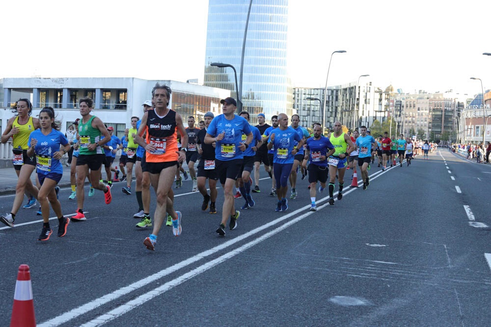 Foto 157 de la carrera en Torre Iberdrola y puente de Deusto