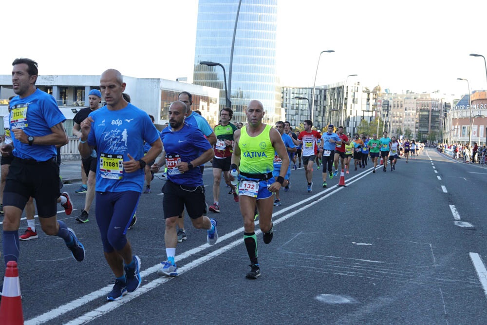 Foto 158 de la carrera en Torre Iberdrola y puente de Deusto