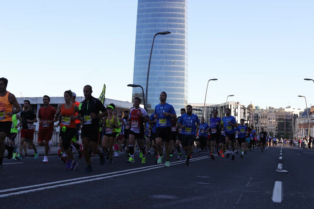 Foto 159 de la carrera en Torre Iberdrola y puente de Deusto