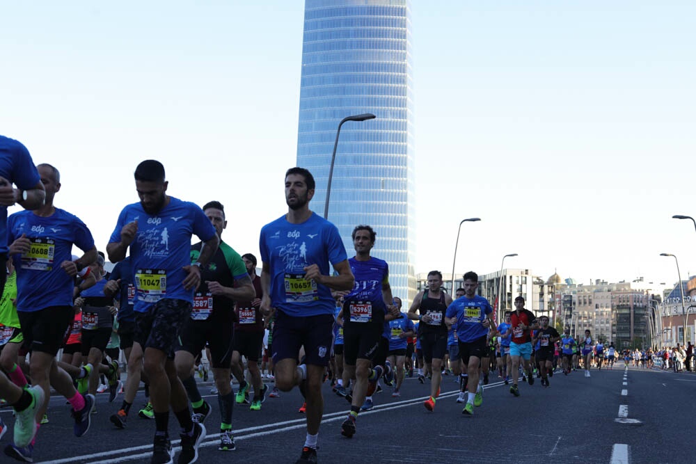 Foto 161 de la carrera en Torre Iberdrola y puente de Deusto