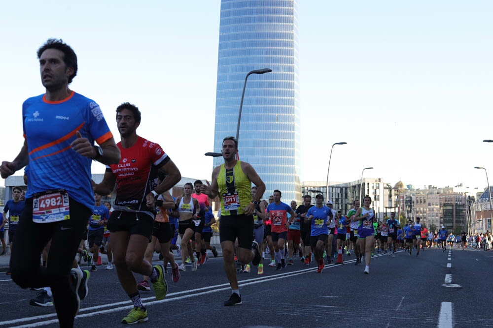 Foto 165 de la carrera en Torre Iberdrola y puente de Deusto