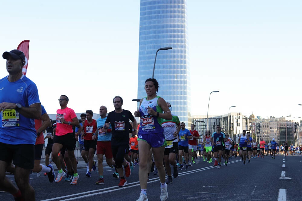 Foto 167 de la carrera en Torre Iberdrola y puente de Deusto