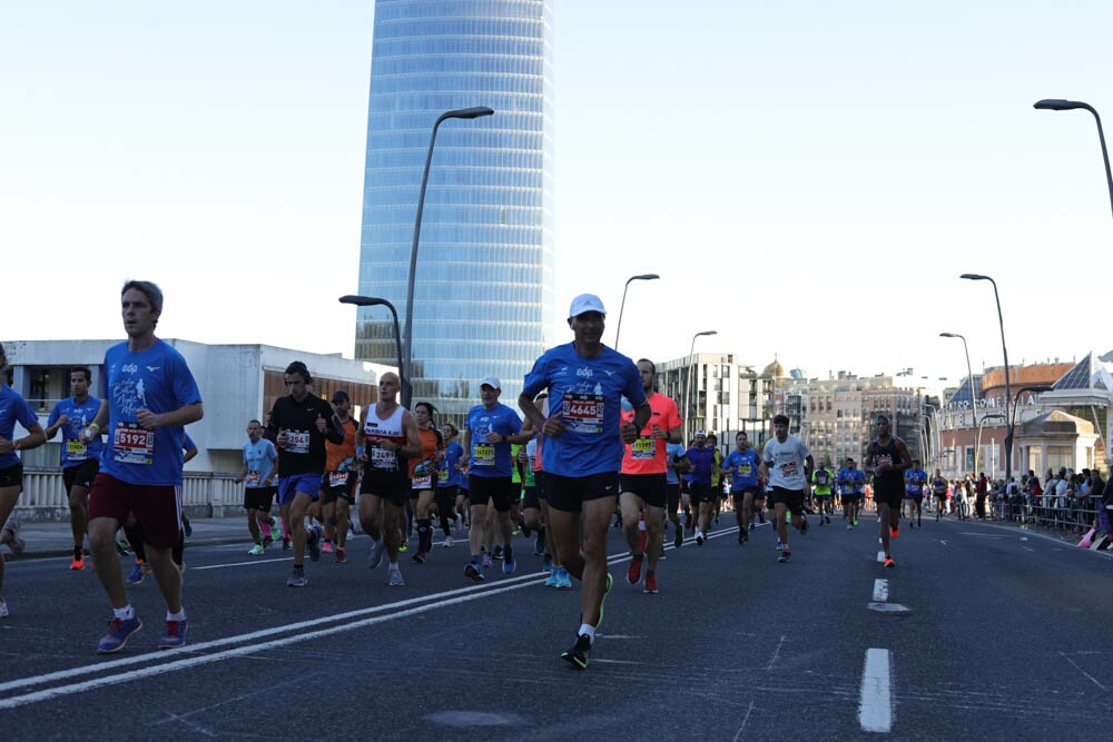 Foto 171 de la carrera en Torre Iberdrola y puente de Deusto