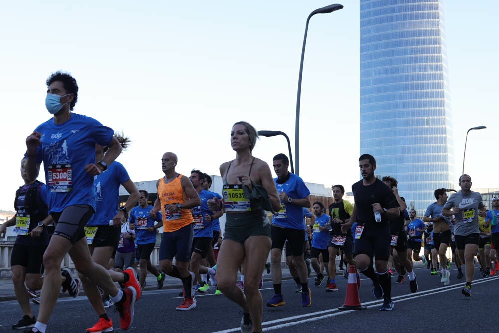 Foto 198 de la carrera en Torre Iberdrola y puente de Deusto