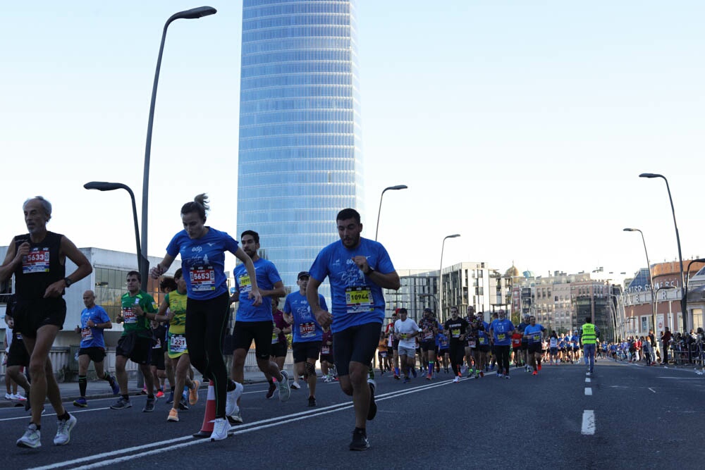 Foto 202 de la carrera en Torre Iberdrola y puente de Deusto