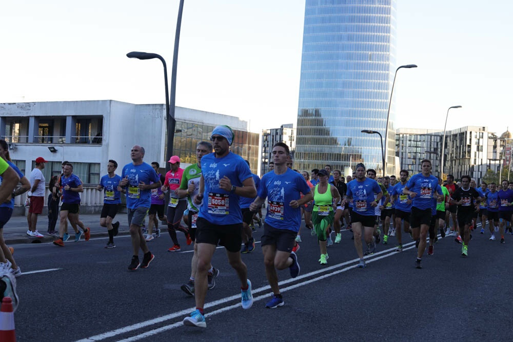 Foto 205 de la carrera en Torre Iberdrola y puente de Deusto