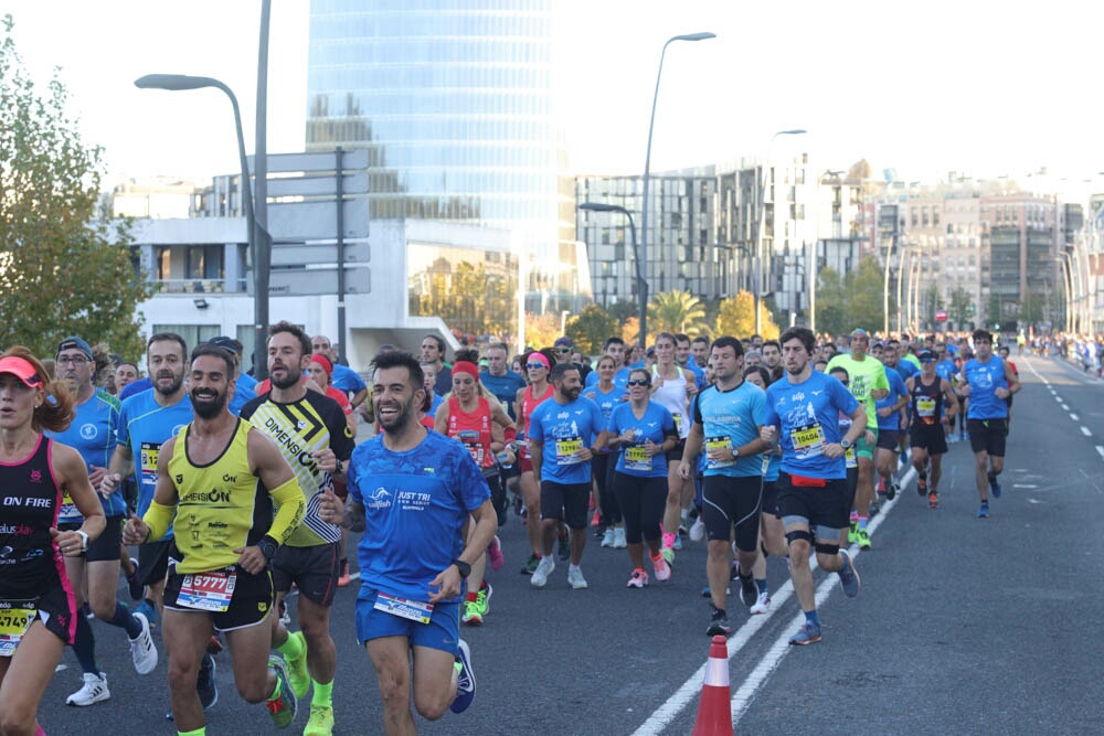 Foto 301 de la carrera en Torre Iberdrola y puente de Deusto