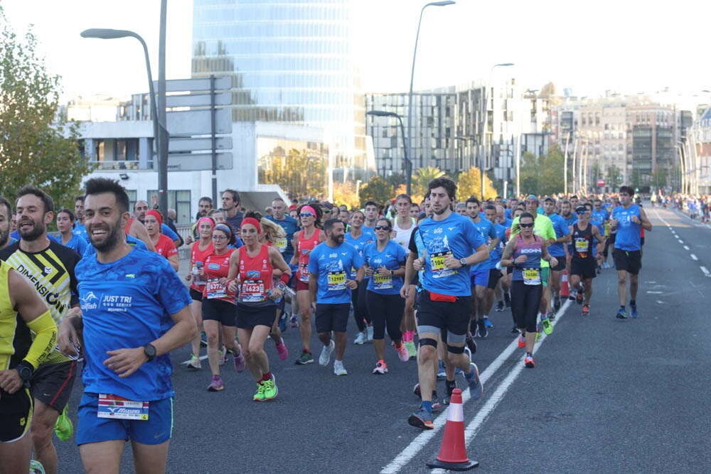 Foto 303 de la carrera en Torre Iberdrola y puente de Deusto