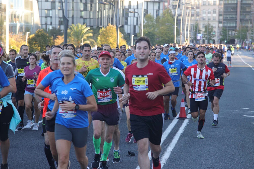 Foto 309 de la carrera en Torre Iberdrola y puente de Deusto