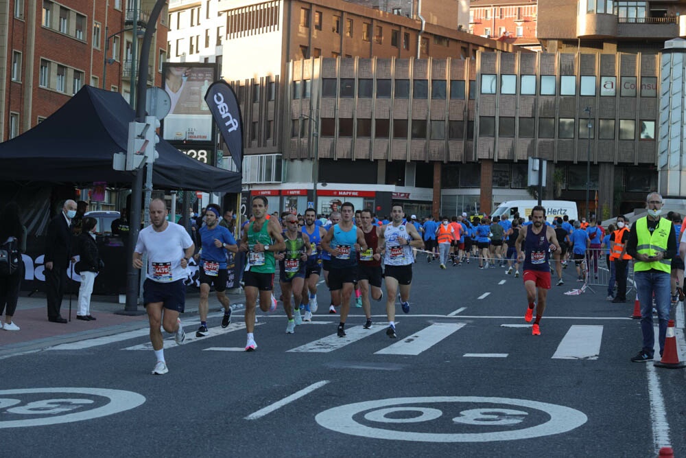 Foto 363 de la carrera en Torre Iberdrola y puente de Deusto