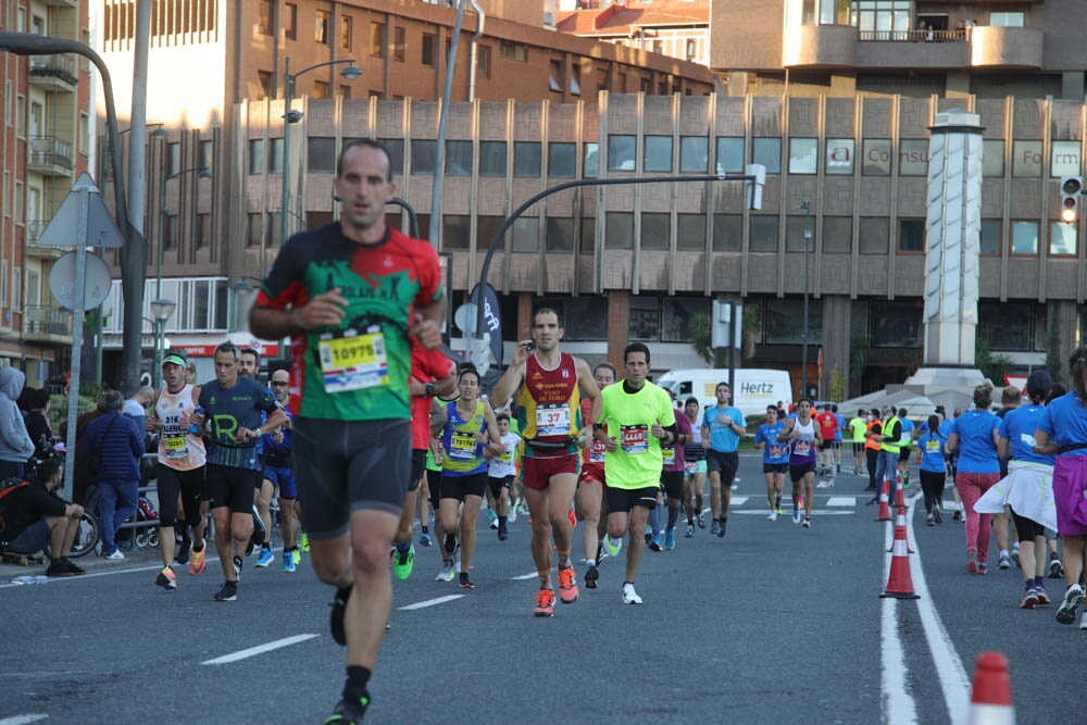 Foto 408 de la carrera en Torre Iberdrola y puente de Deusto