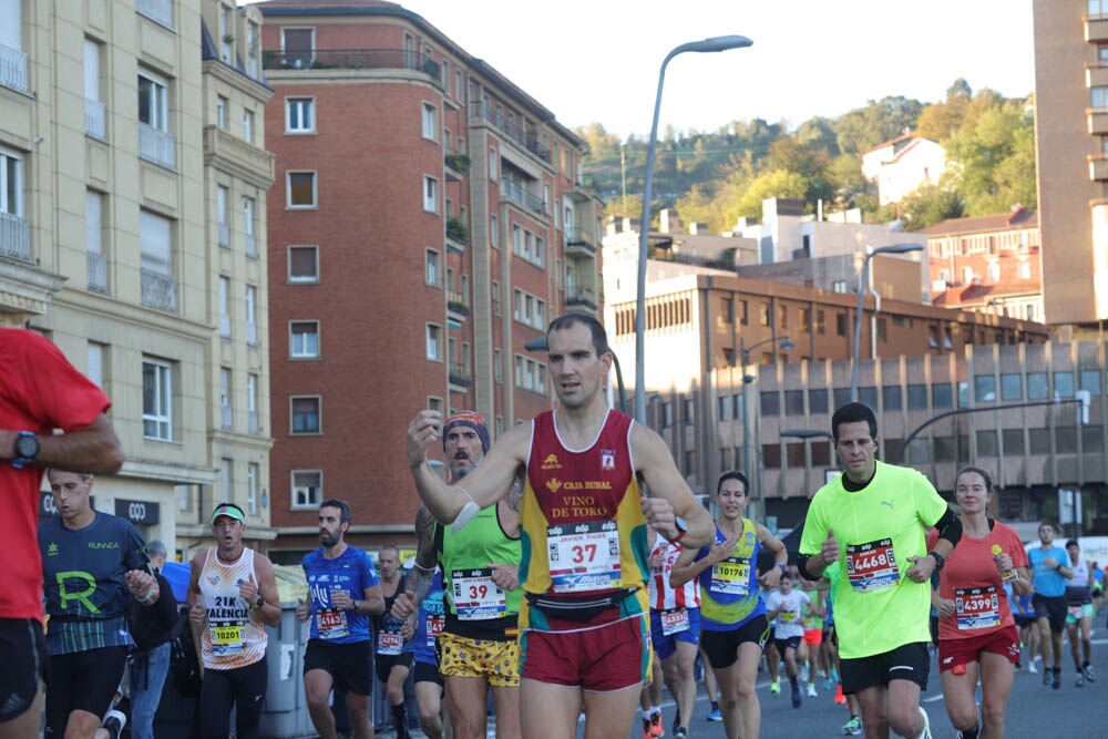 Foto 413 de la carrera en Torre Iberdrola y puente de Deusto