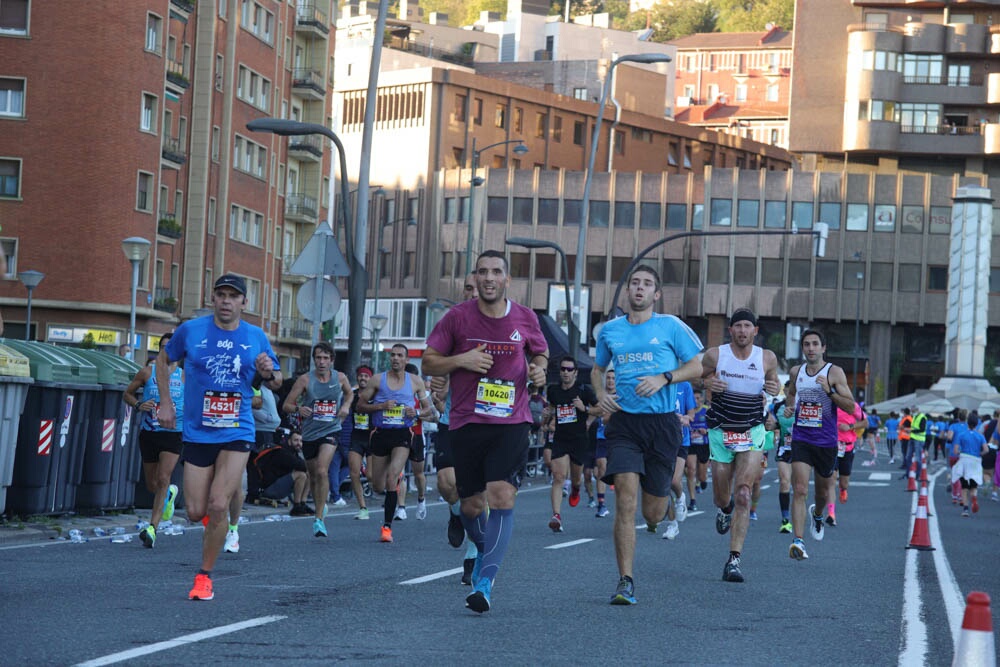 Foto 415 de la carrera en Torre Iberdrola y puente de Deusto