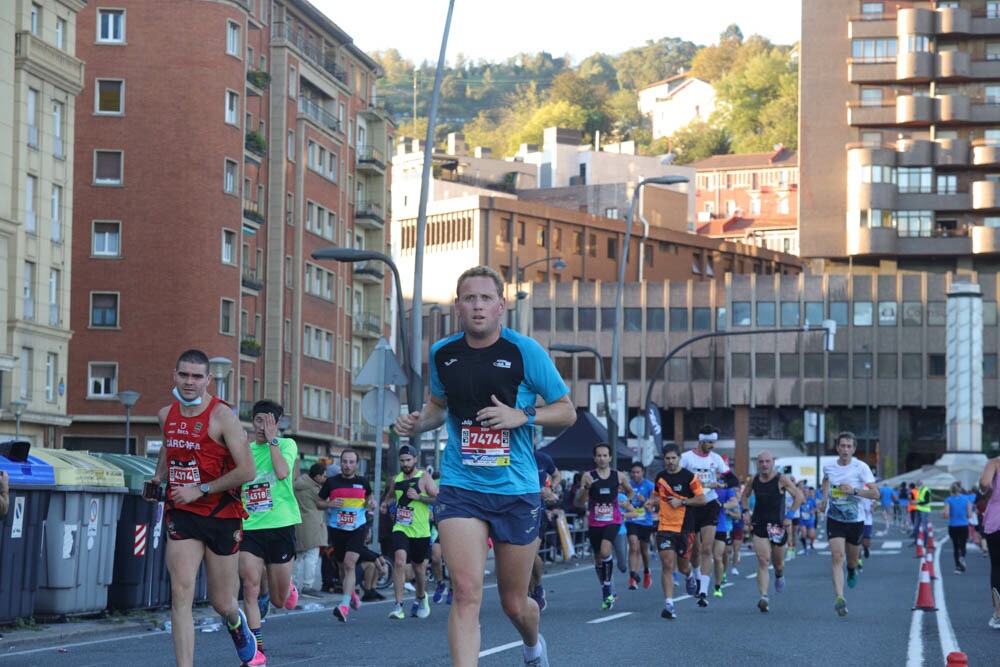 Foto 417 de la carrera en Torre Iberdrola y puente de Deusto