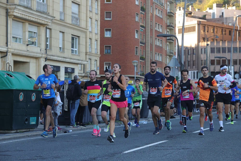 Foto 418 de la carrera en Torre Iberdrola y puente de Deusto