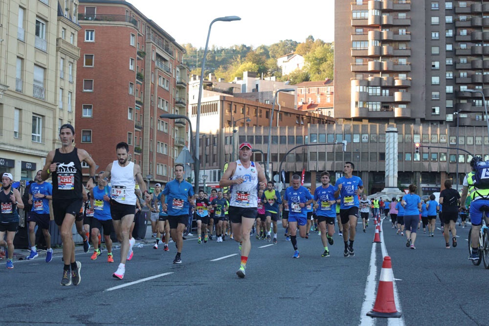 Foto 422 de la carrera en Torre Iberdrola y puente de Deusto