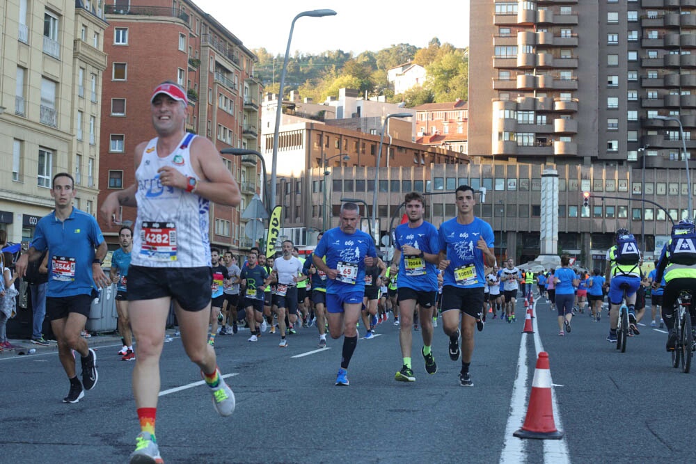 Foto 424 de la carrera en Torre Iberdrola y puente de Deusto