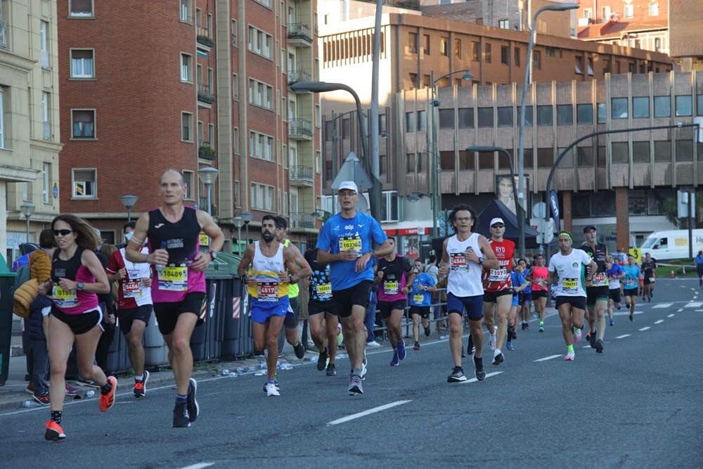 Foto 439 de la carrera en Torre Iberdrola y puente de Deusto