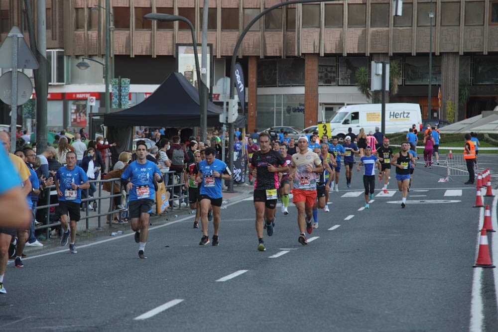 Foto 445 de la carrera en Torre Iberdrola y puente de Deusto