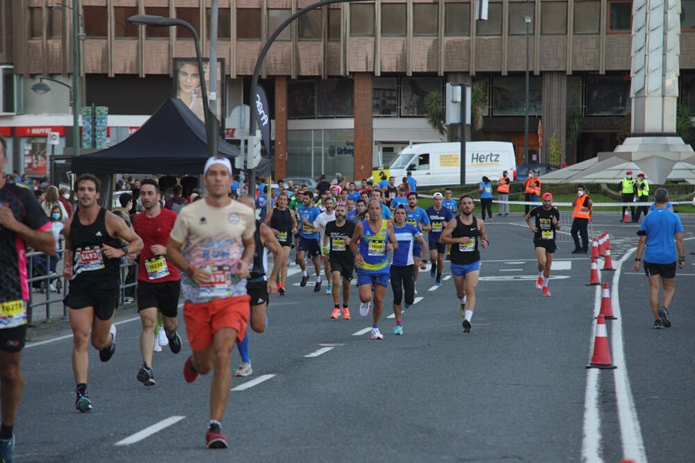 Foto 448 de la carrera en Torre Iberdrola y puente de Deusto