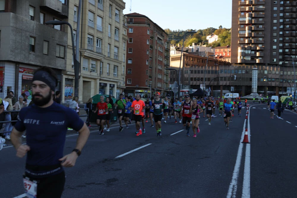 Foto 468 de la carrera en Torre Iberdrola y puente de Deusto