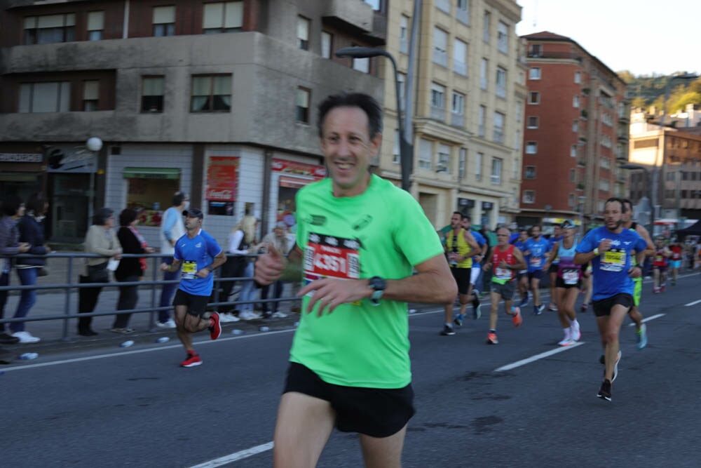 Foto 474 de la carrera en Torre Iberdrola y puente de Deusto